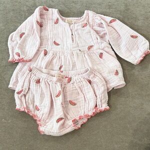 Pink Chicken Light Pink Baby Top